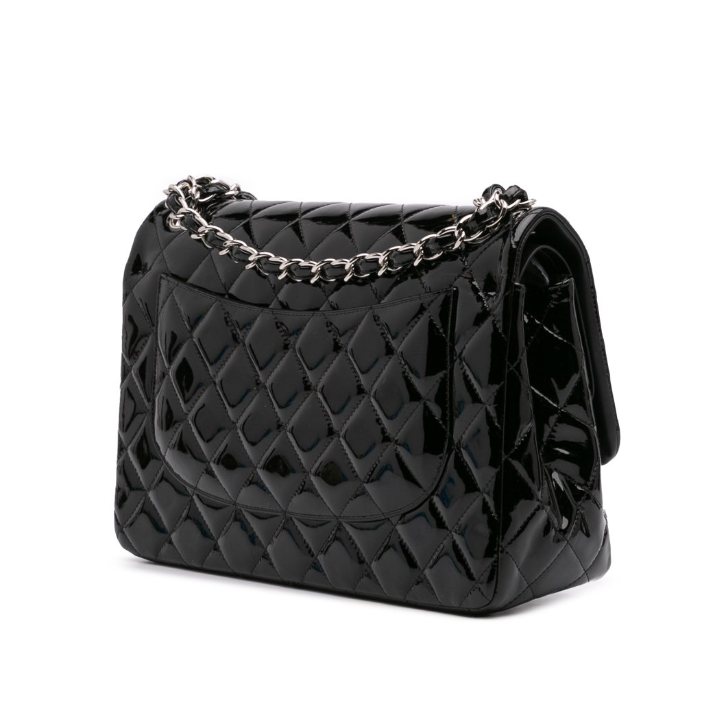 Chanel Jumbo Classic Patent Double Flap - 2