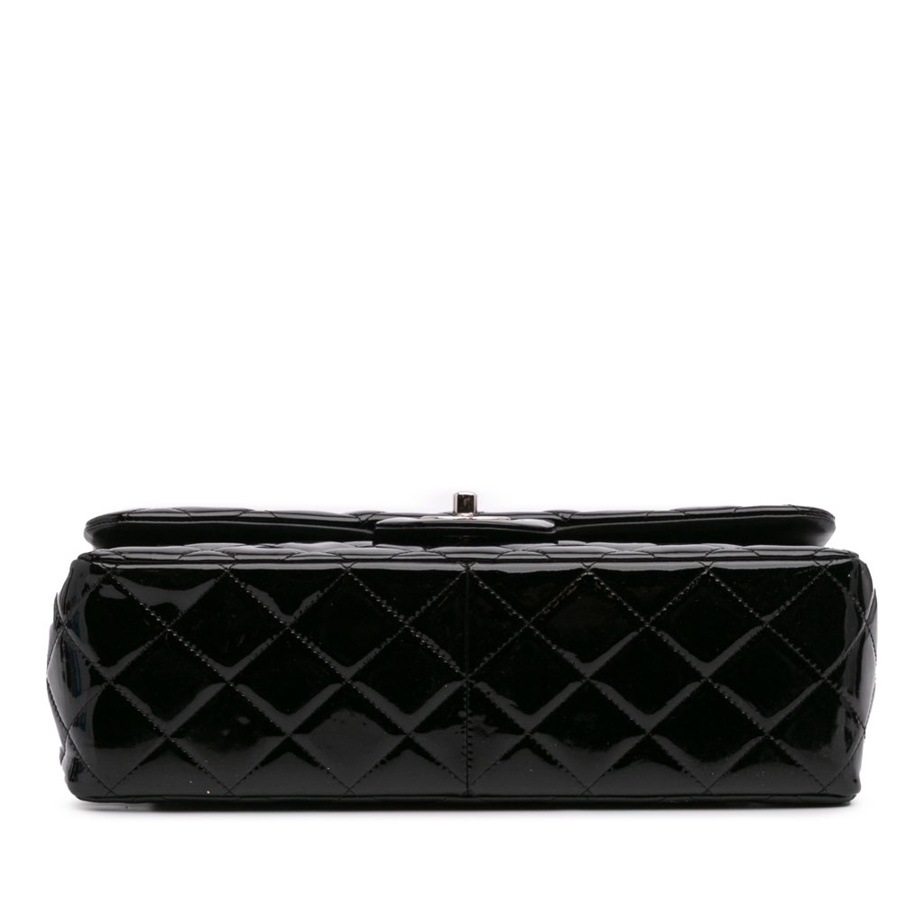 Chanel Jumbo Classic Patent Double Flap - 3