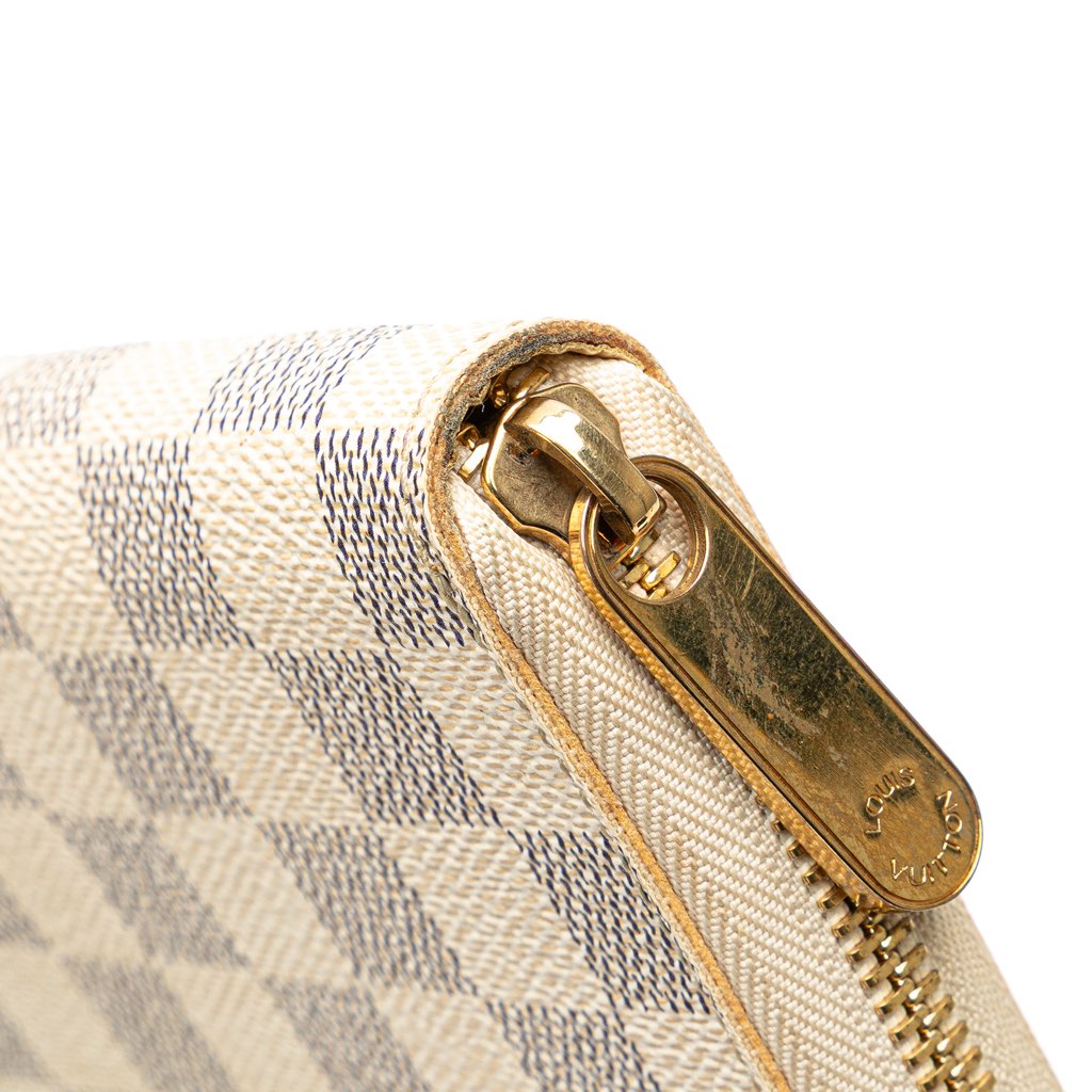 Louis Vuitton Damier Azur Zippy Long Wallet - Image 10