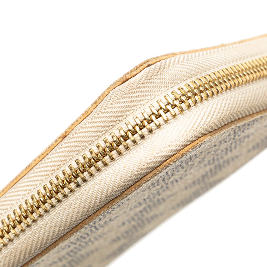 Louis Vuitton Damier Azur Zippy Long Wallet - Image 12