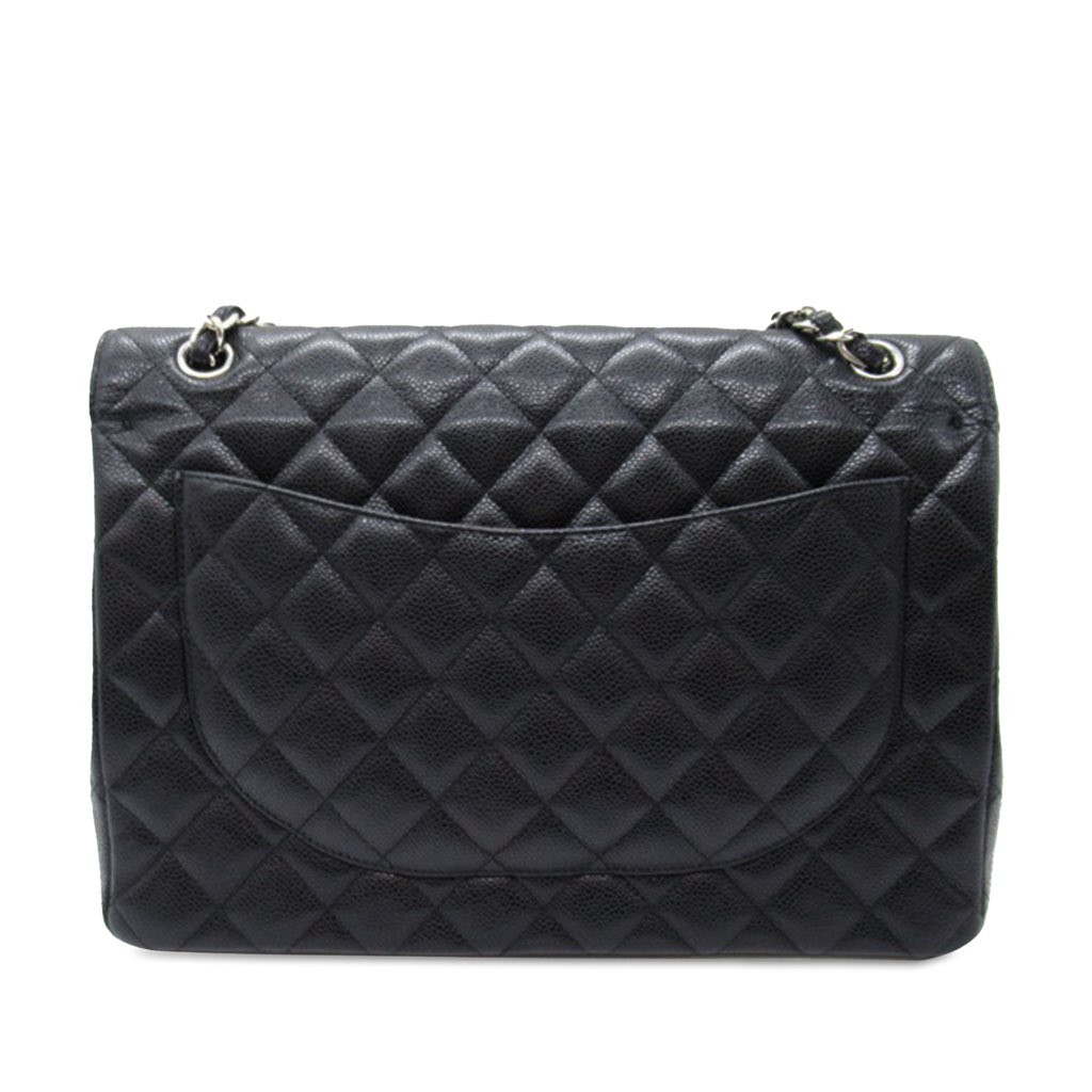 Chanel Maxi Classic Caviar Double Flap - 3