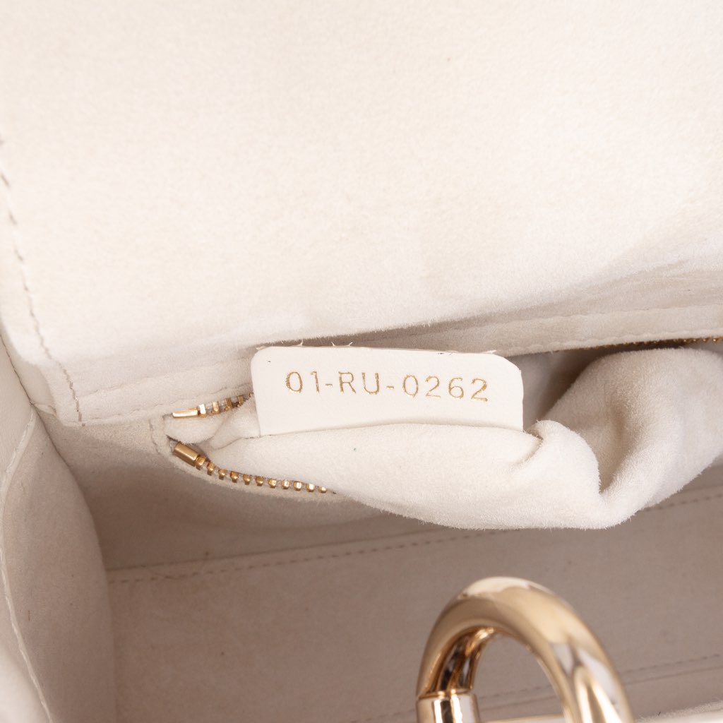 Dior Small Lambskin Cannage Lucky Star Studded Lady Dior - 5