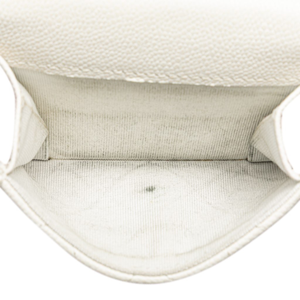 Chanel CC Quilted Caviar Trifold Flap Wallet - 4