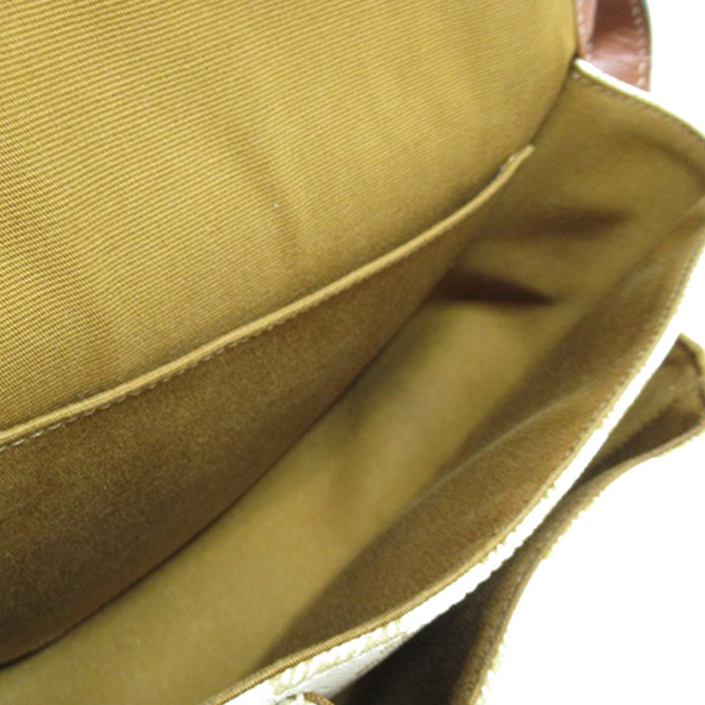 Celine Medium Triomphe Coated Canvas Folco Crossbody - 5