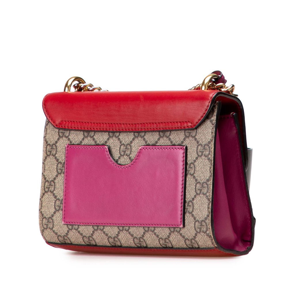 Gucci Small GG Supreme Padlock Crossbody - 2