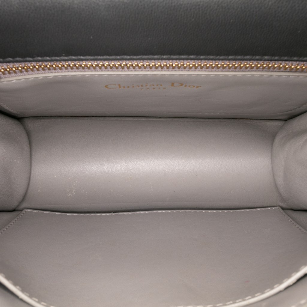 Dior Mini Crackled Deerskin Diorama Flap - 4