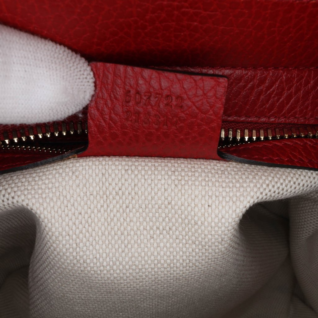 Gucci Medium Dollar Calf Soho Top Handle Convertible Tote - 5