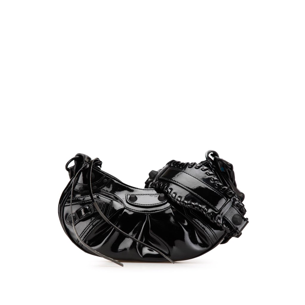 Balenciaga Patent Motocross Le Cagole XS