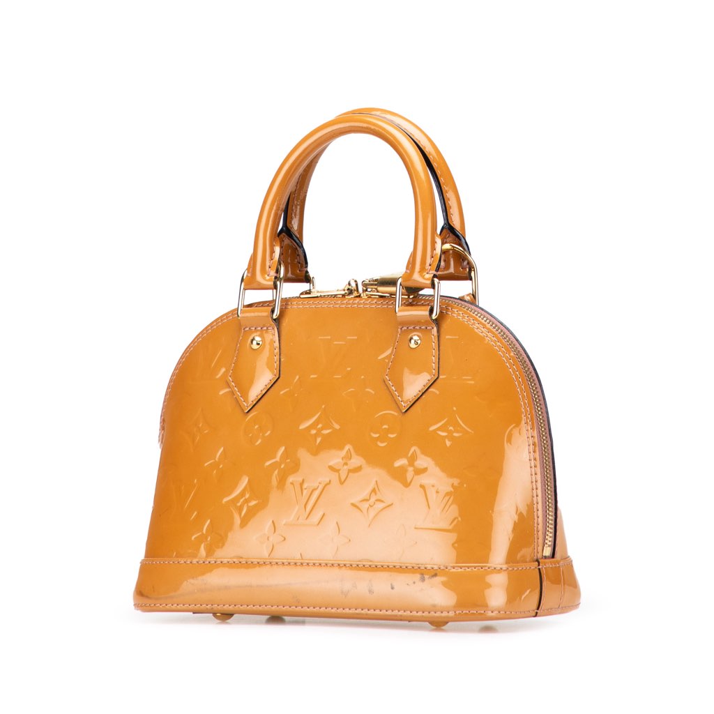 Louis Vuitton Monogram Vernis Alma BB - Back view