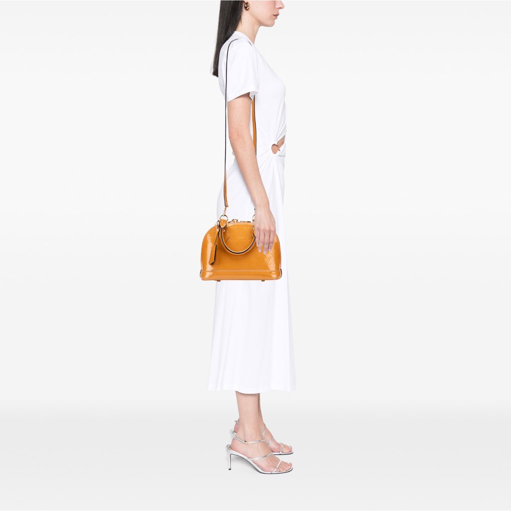 Louis Vuitton Monogram Vernis Alma BB - Image 13