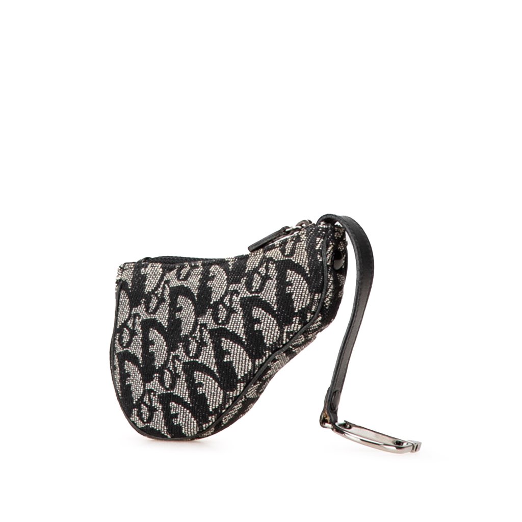 Dior Diorissimo Canvas Coin Pouch - Back view