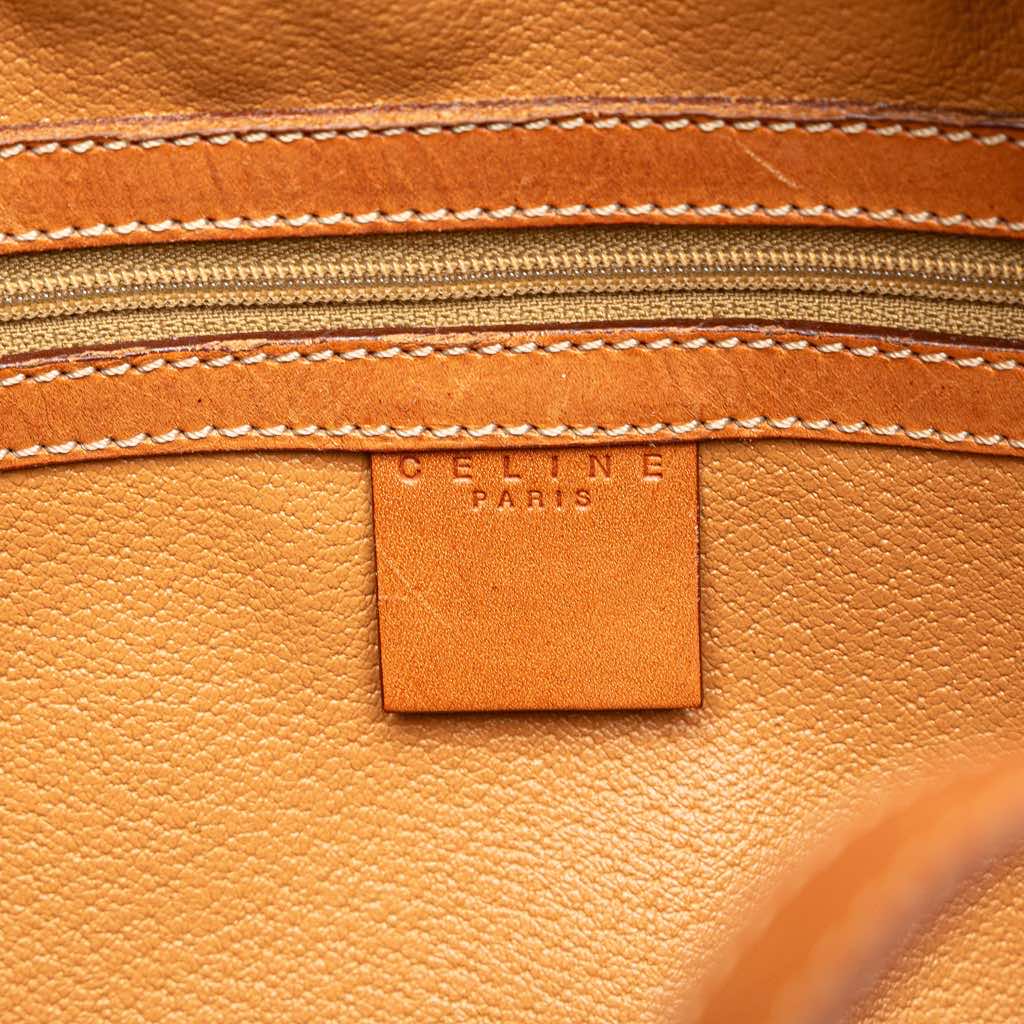 Celine Macadam Coated Canvas Handbag - 5