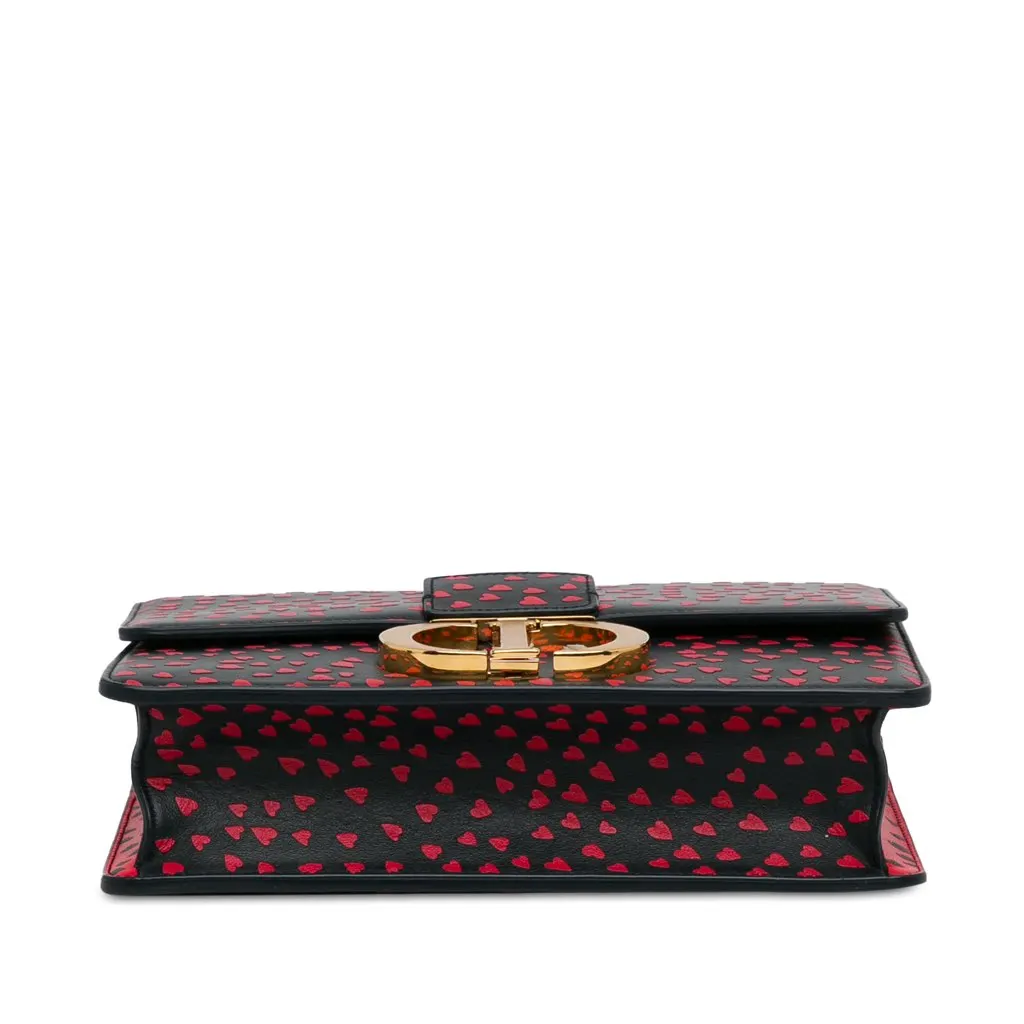Dior I Love Paris 30 Montaigne Flap Blue Leather Good - Model View