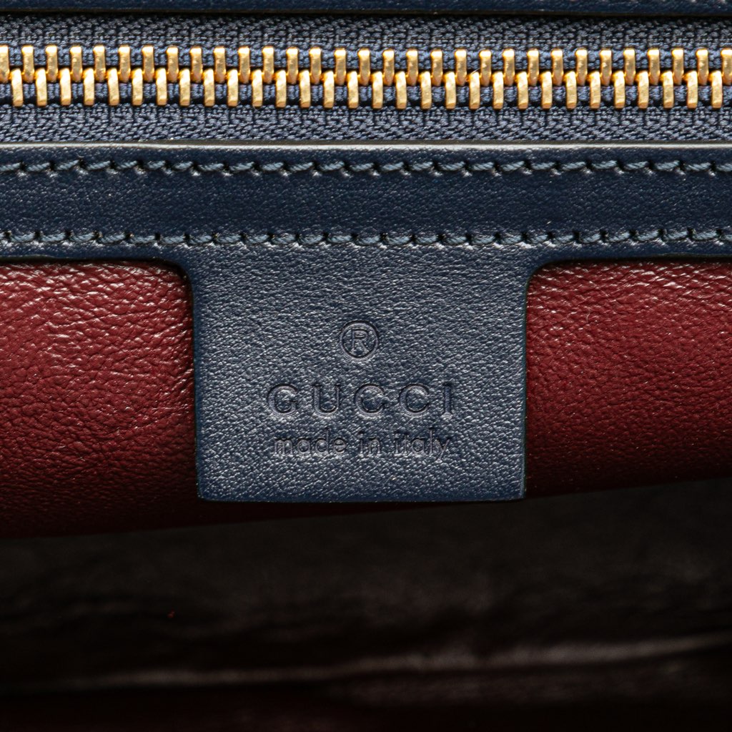 Gucci Small Canvas Horsebit 1955 Satchel - 5