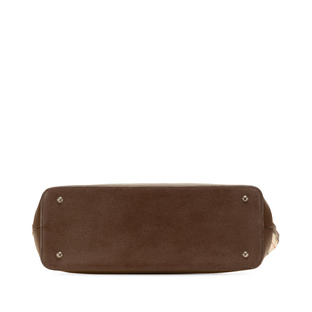 Burberry House Check Canvas Tote - Image 6