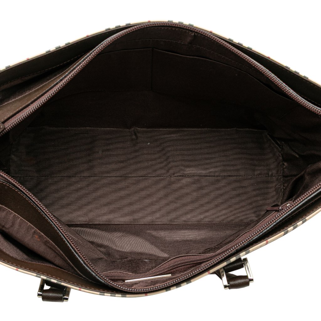 Burberry House Check Canvas Tote - 4