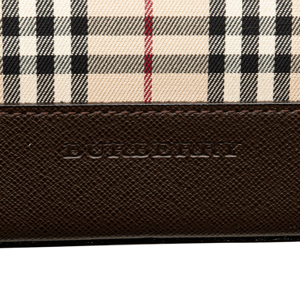 Burberry House Check Canvas Tote - Detail 1