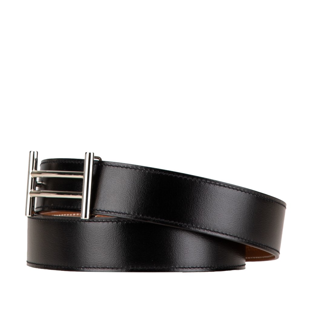 Hermès Leather Rider Reversible Belt - 2