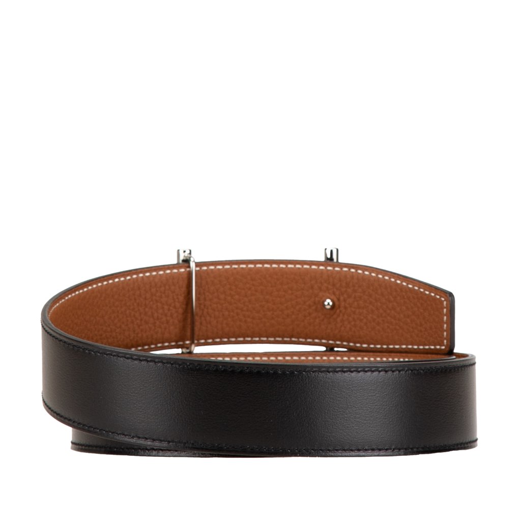 Hermès Leather Rider Reversible Belt - 3