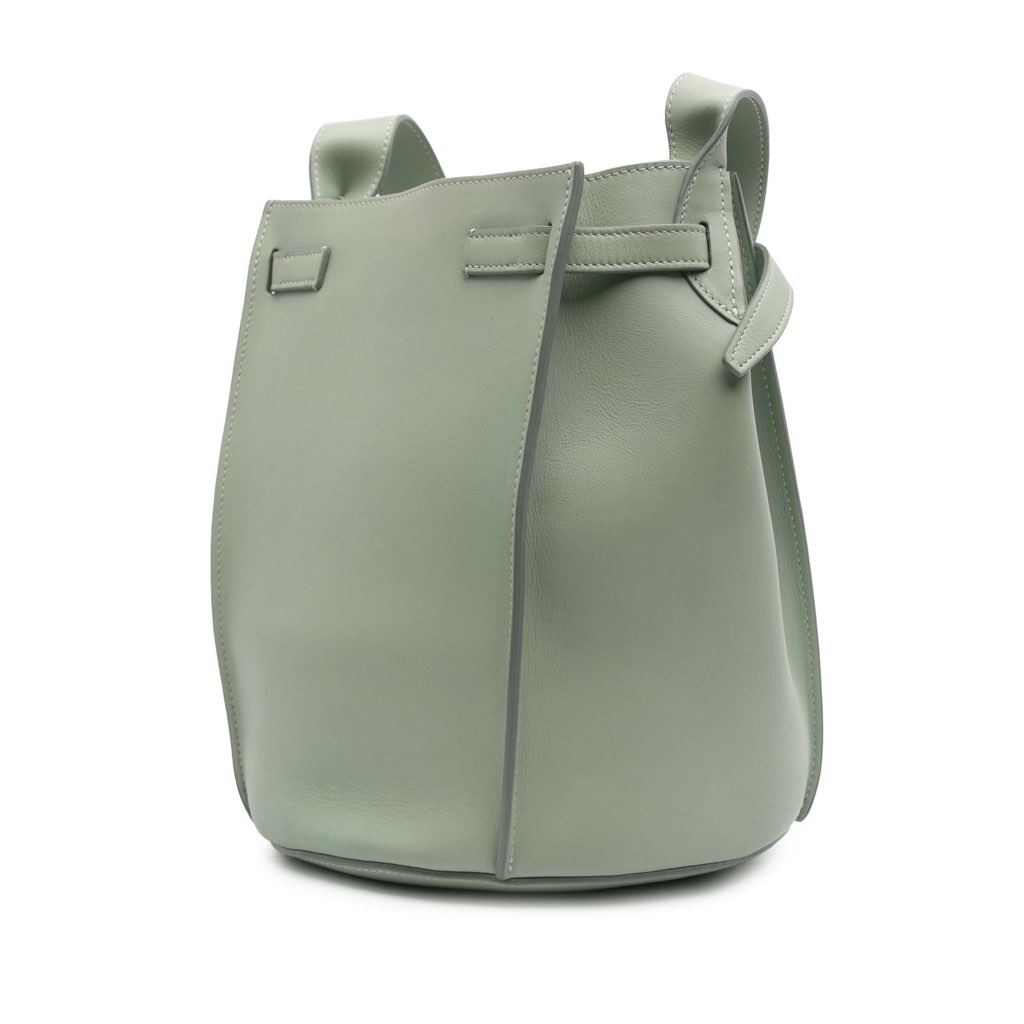 Celine Leather Big Bag Bucket Crossbody - Back view