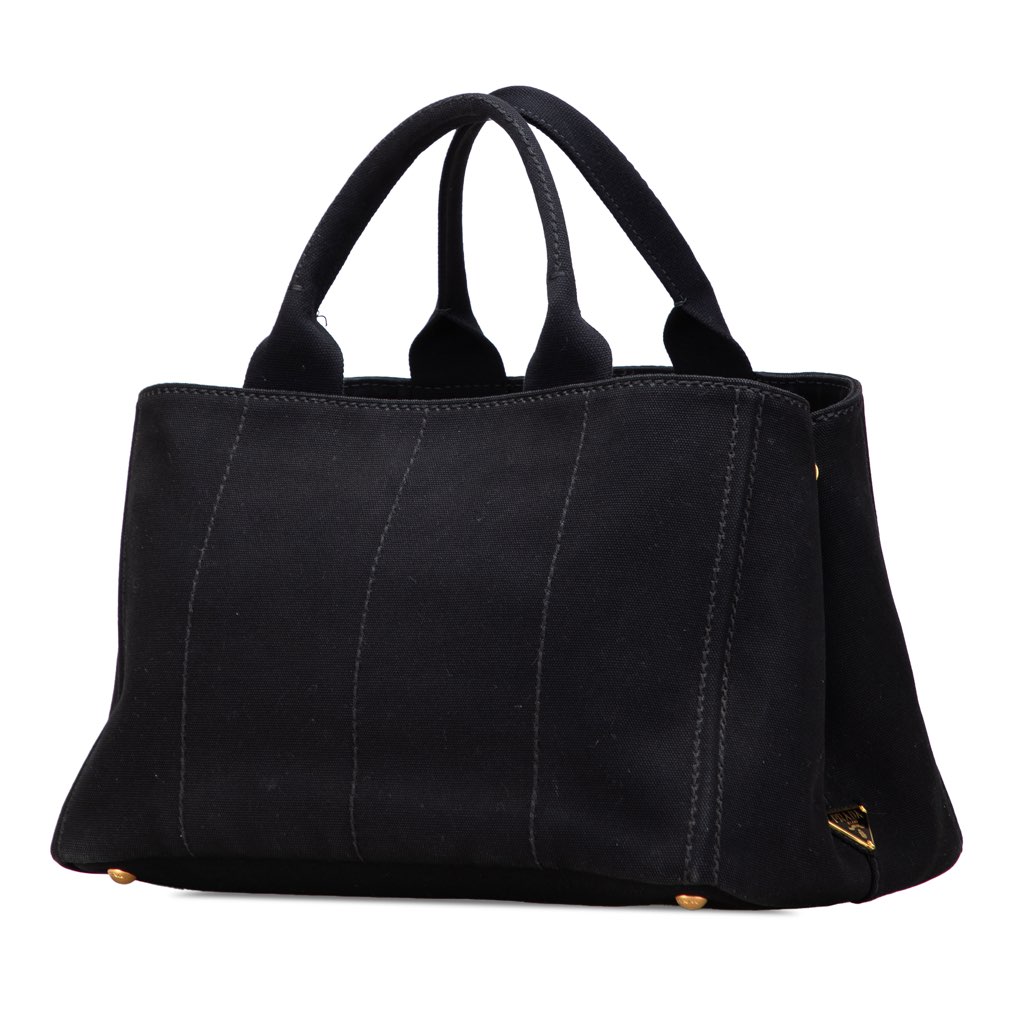 Prada Canvas Canapa Logo Tote - 2
