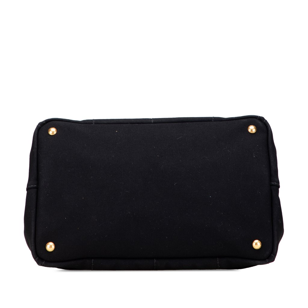 Prada Canvas Canapa Logo Tote - 3