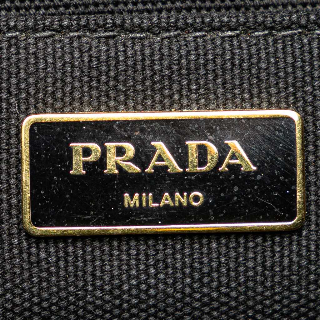 Prada Canvas Canapa Logo Tote - 5