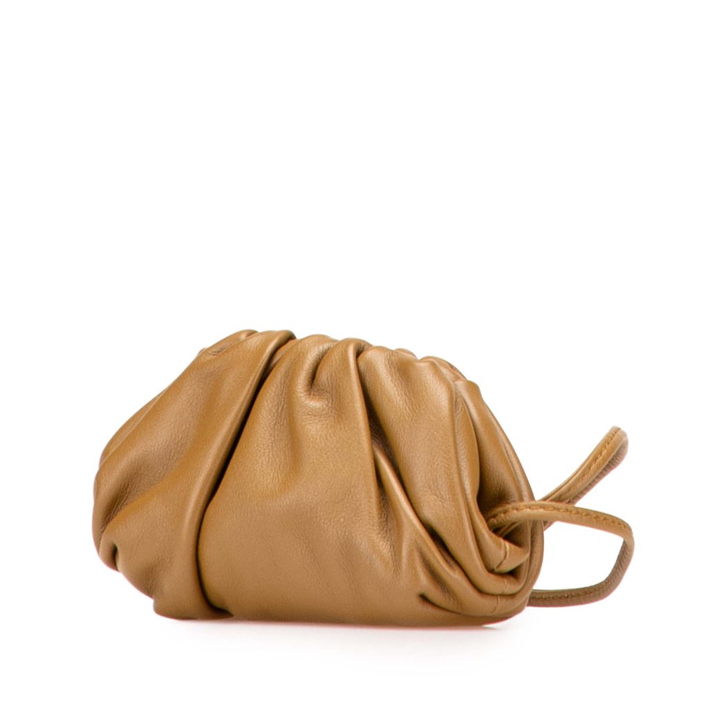 Bottega Veneta Lambskin The Pouch Coin Purse - Back view
