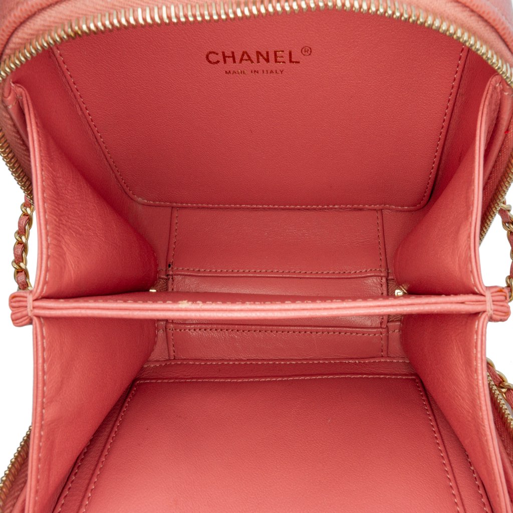 Chanel Small Caviar CC Filigree Vanity Bag - 4