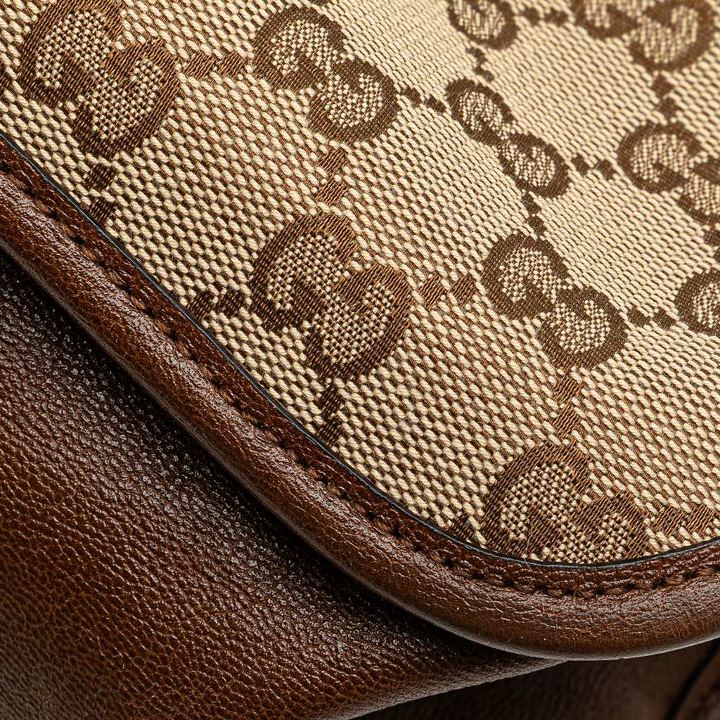 Gucci Medium GG Canvas Horsebit 1955 Tote - Image 13