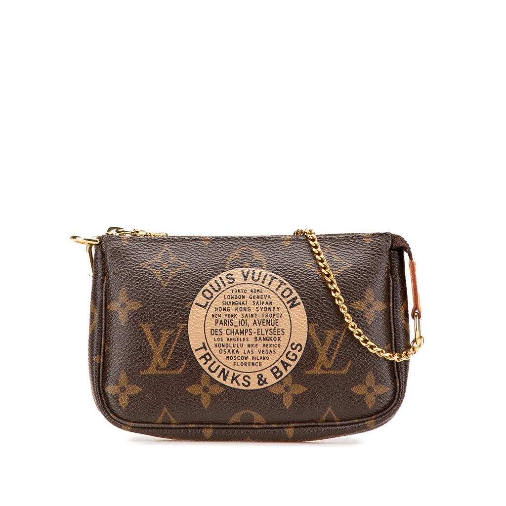 Louis Vuitton Monogram Trunks and Bags Mini Pochette Accessoires