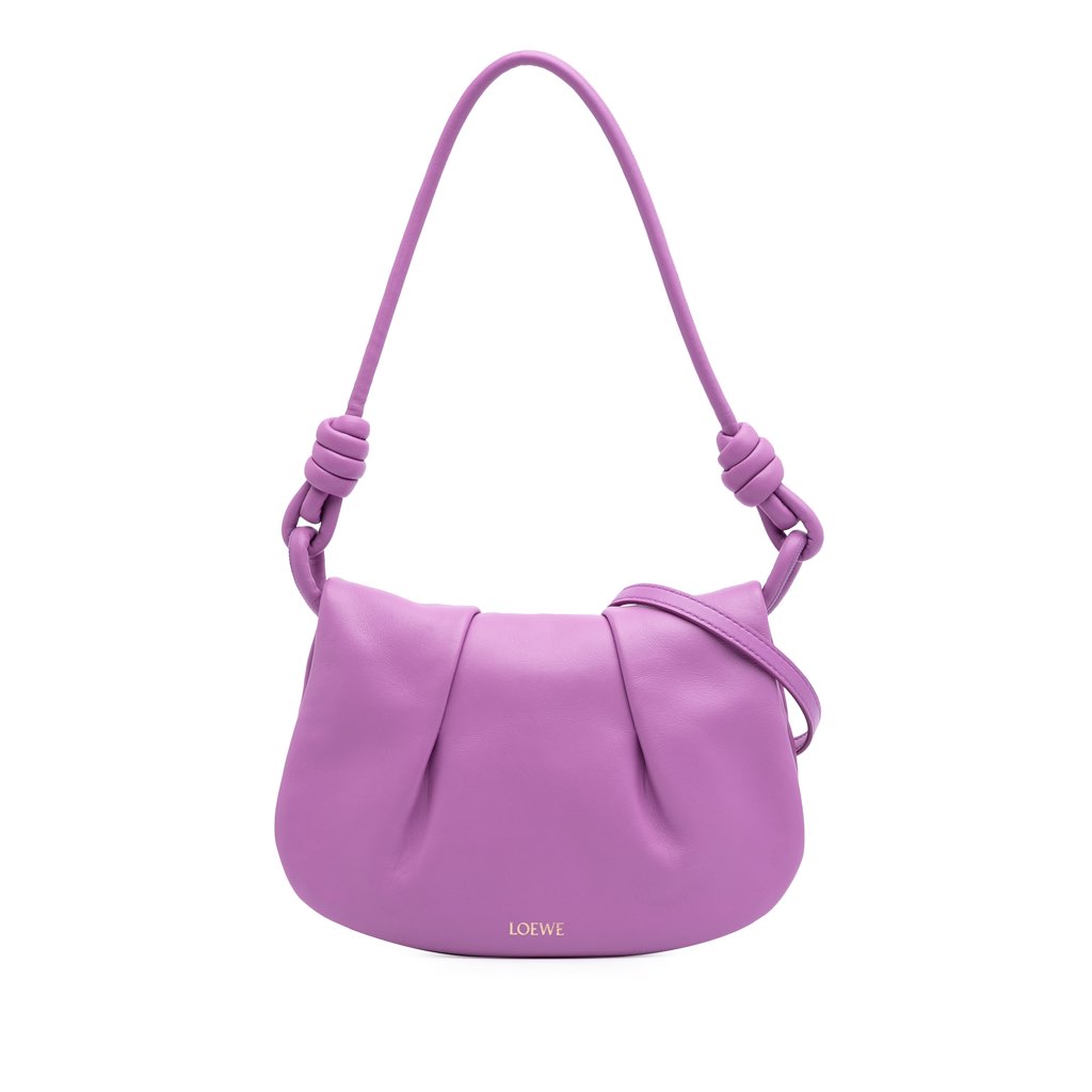 Loewe Shiny Calfskin Paseo Satchel