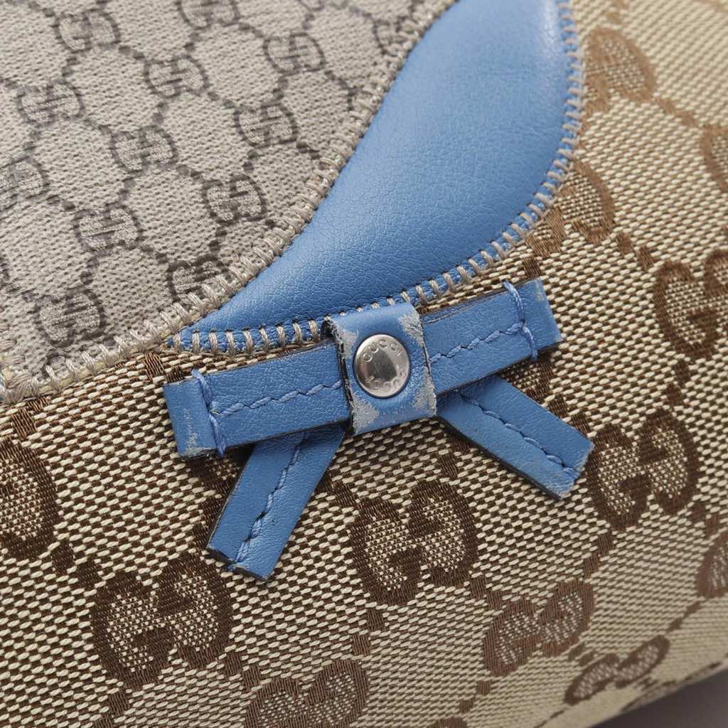 Gucci GG Canvas Zoo Handbag - 5