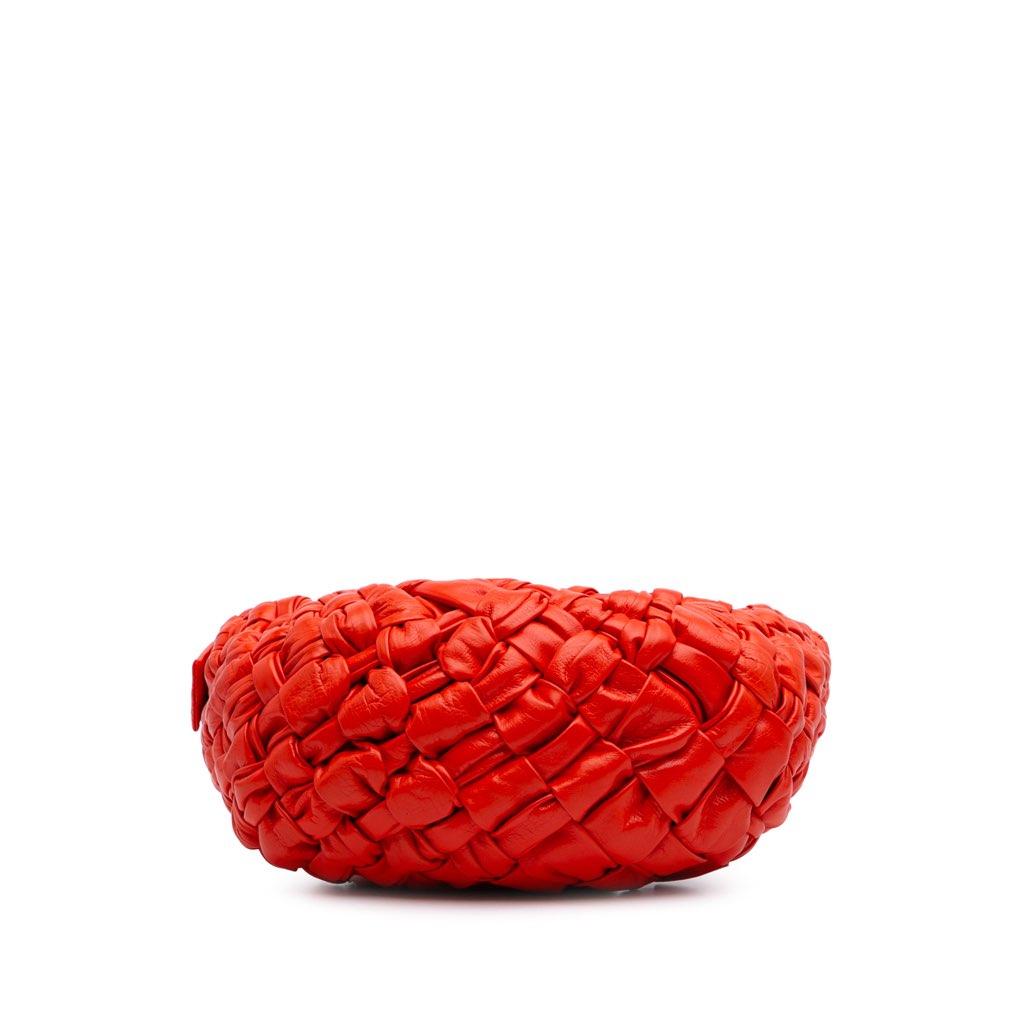 Bottega Veneta Foulard Intrecciato Calfskin Banana Hobo - 3