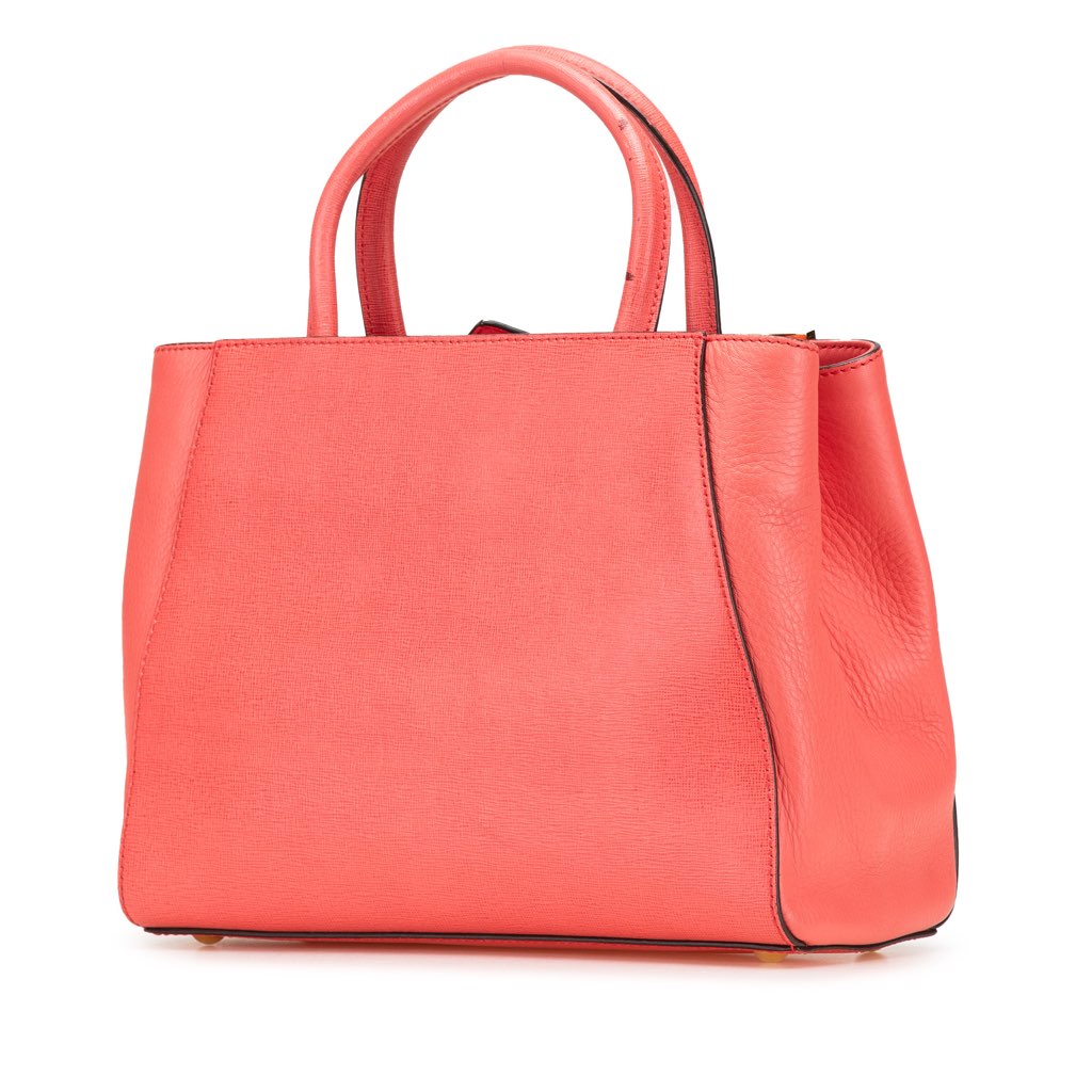 Fendi Petite Leather 2Jours Satchel - Back view