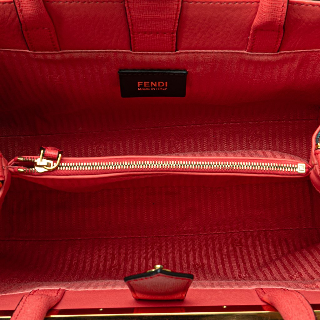 Fendi Petite Leather 2Jours Satchel - 4
