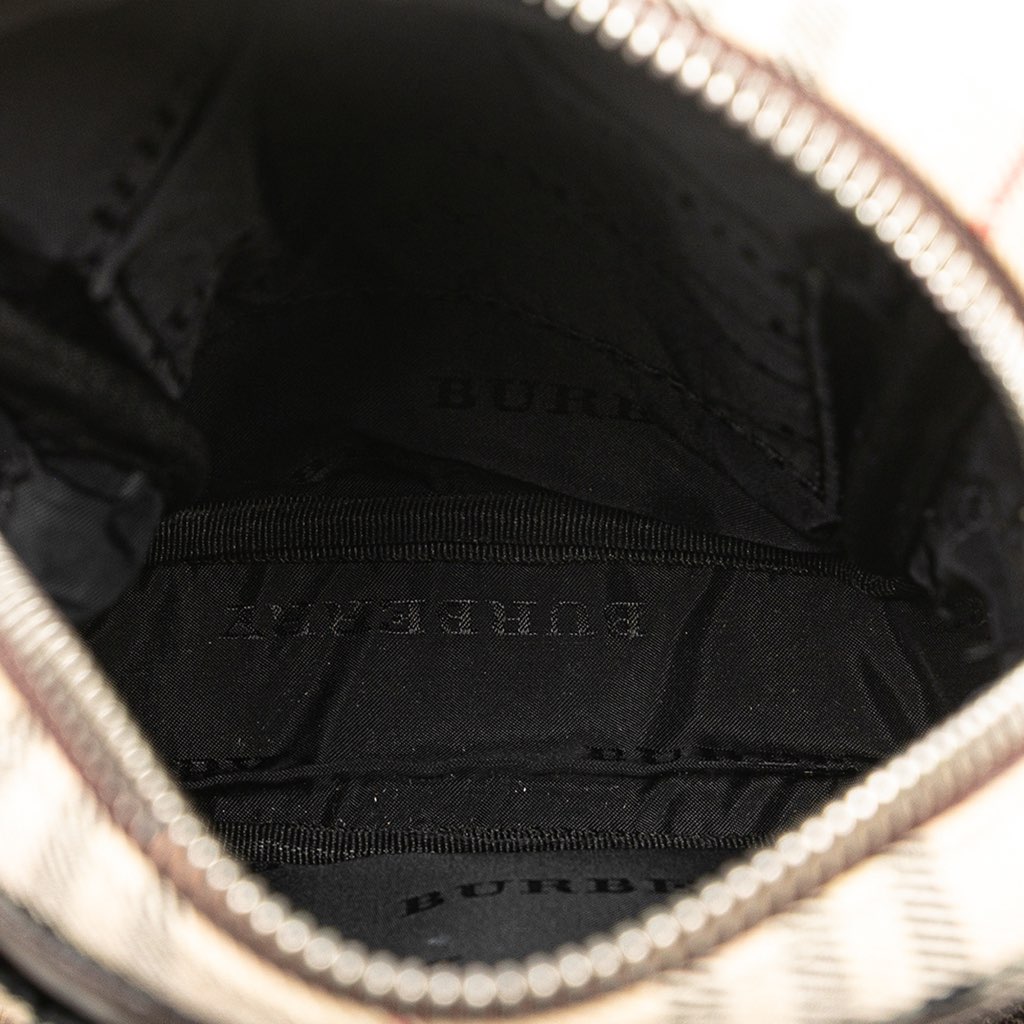 Burberry House Check Canvas Crossbody - 4