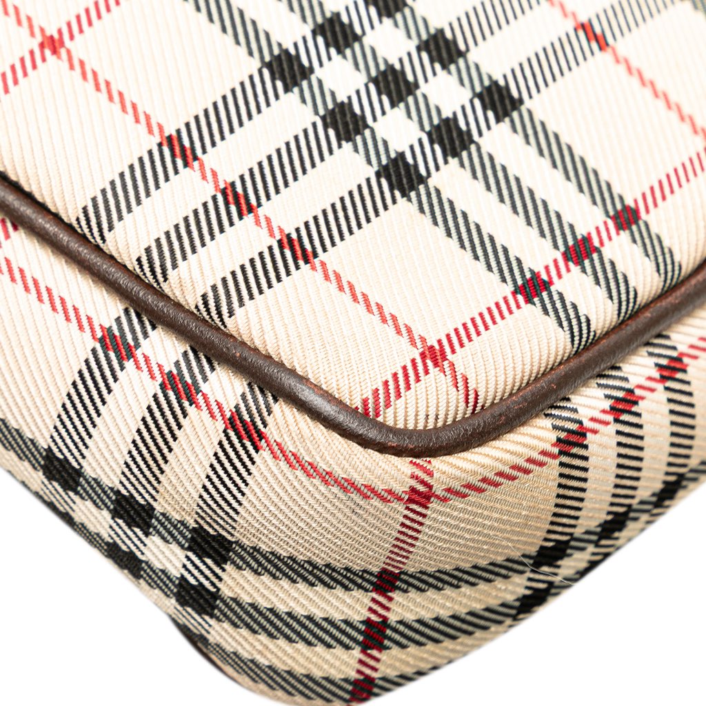 Burberry House Check Canvas Crossbody - Detail 2