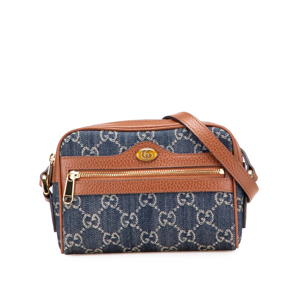 Gucci Mini GG Denim Ophidia Crossbody