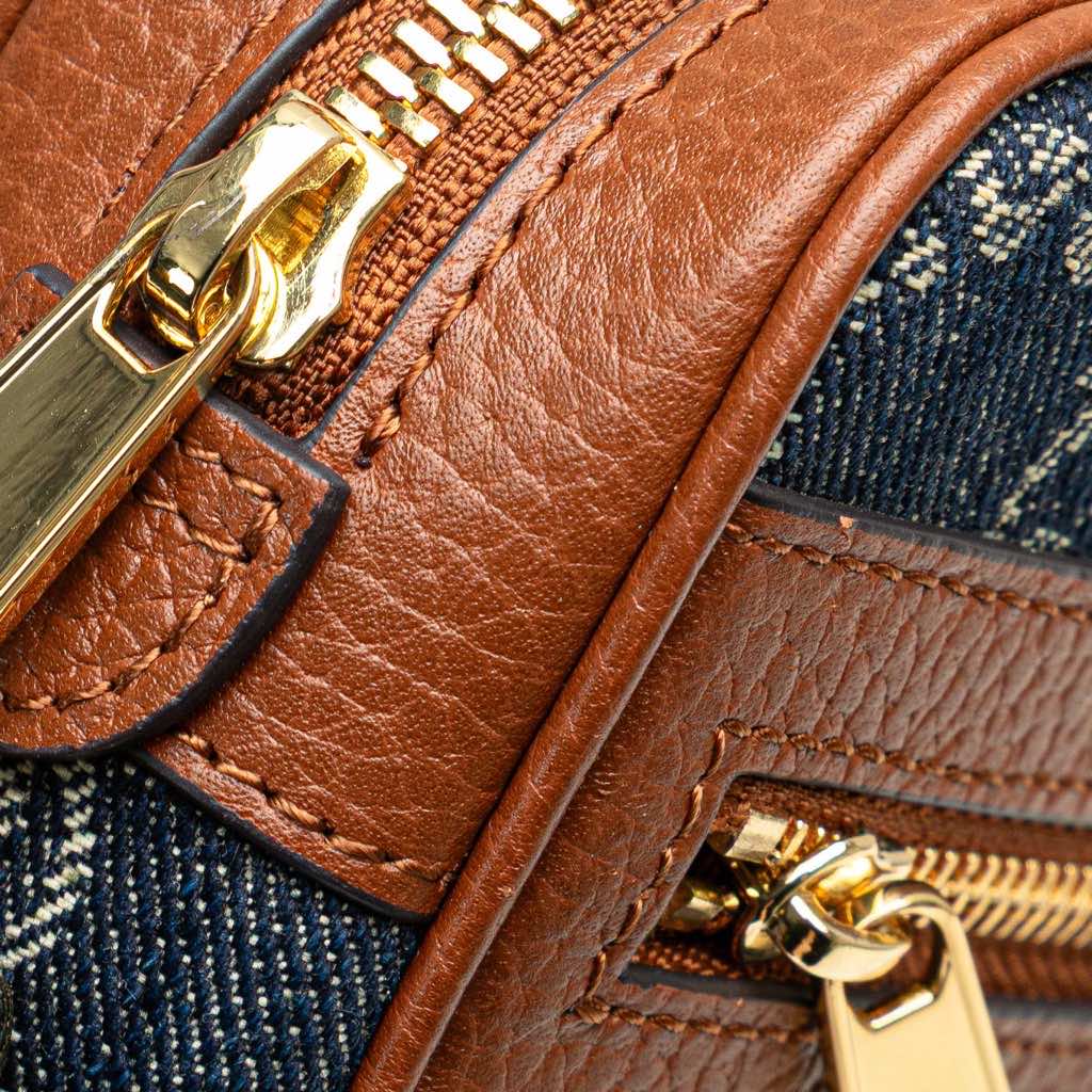 Gucci Mini GG Denim Ophidia Crossbody - Image 13