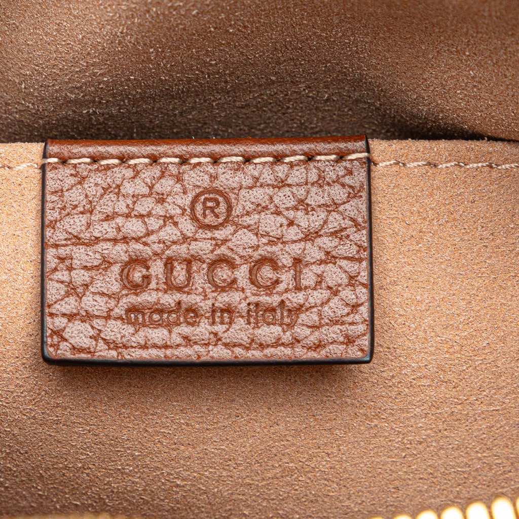 Gucci Mini GG Denim Ophidia Crossbody - Side view