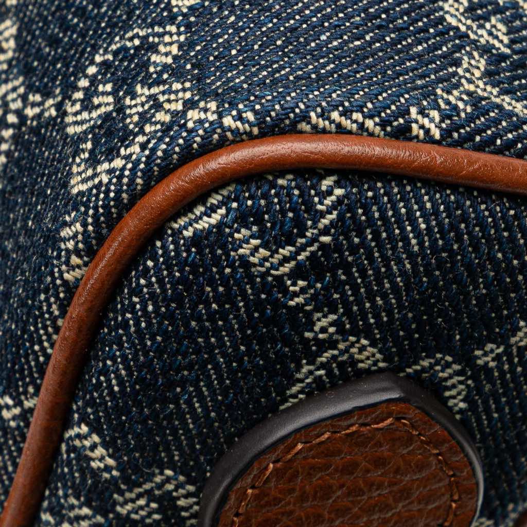 Gucci Mini GG Denim Ophidia Crossbody - Image 12