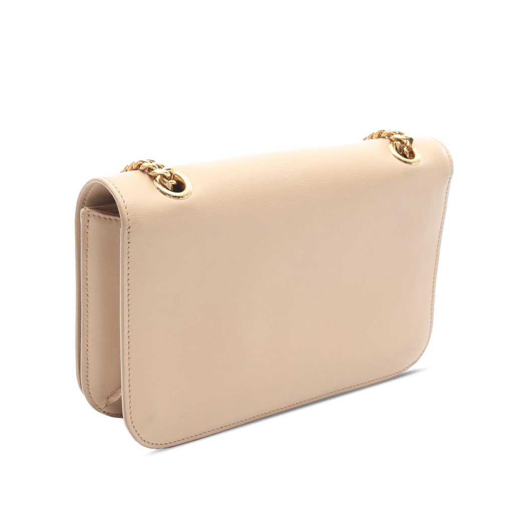 Celine Medium Calfskin Triomphe Frame Crossbody - 2