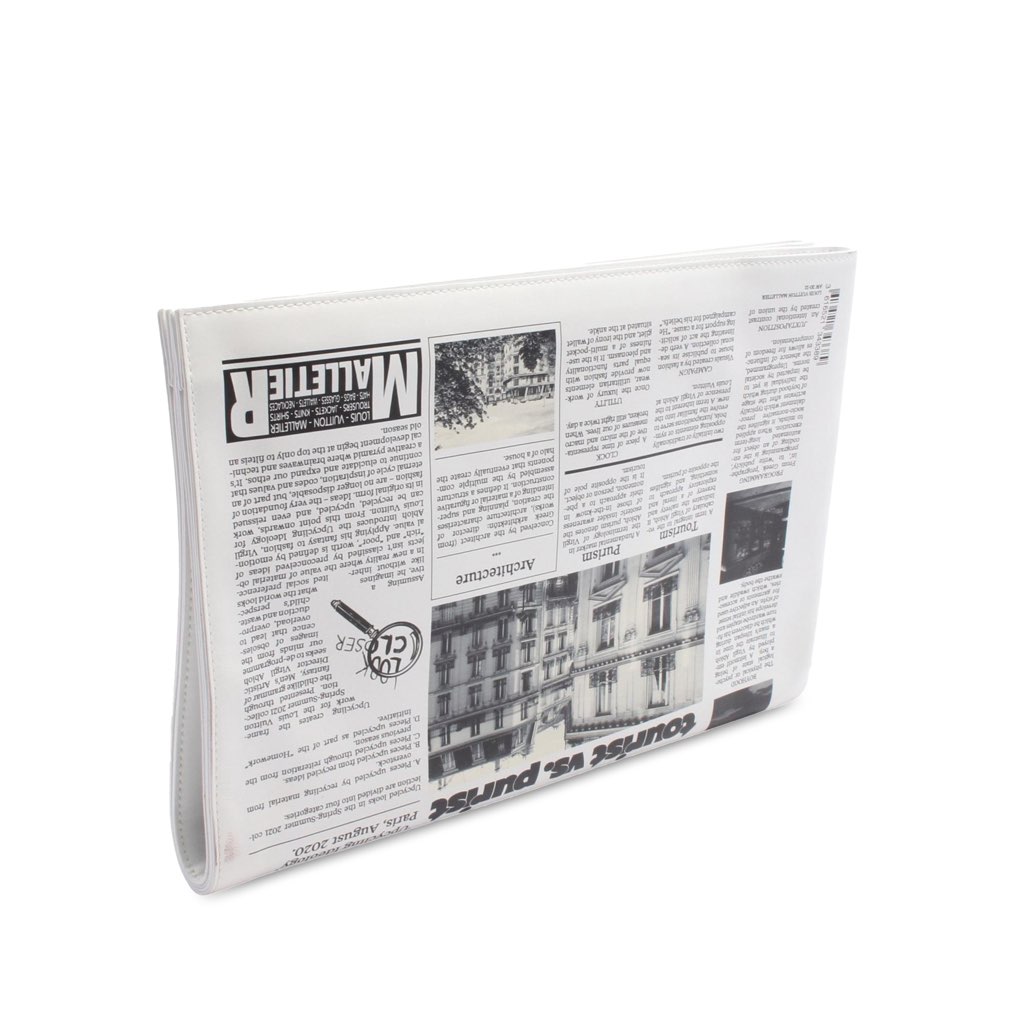 Louis Vuitton Leather Everyday LV Newspaper Pouch - 2