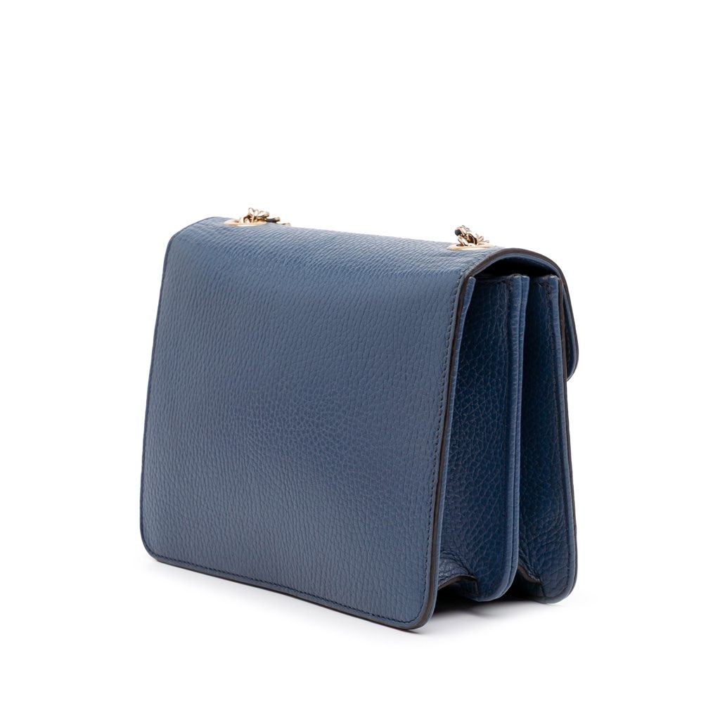 Gucci Small Dollar Calfskin Interlocking G Crossbody - Back view