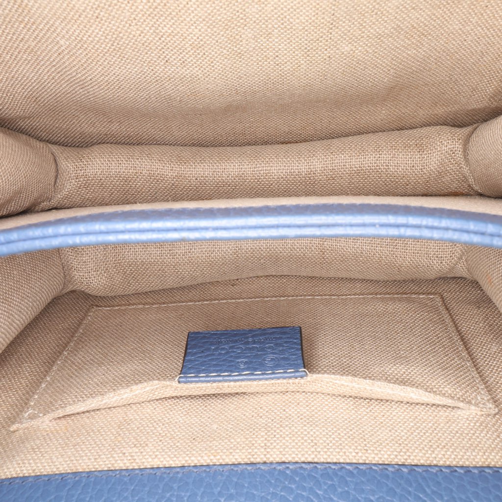 Gucci Small Dollar Calfskin Interlocking G Crossbody - 4