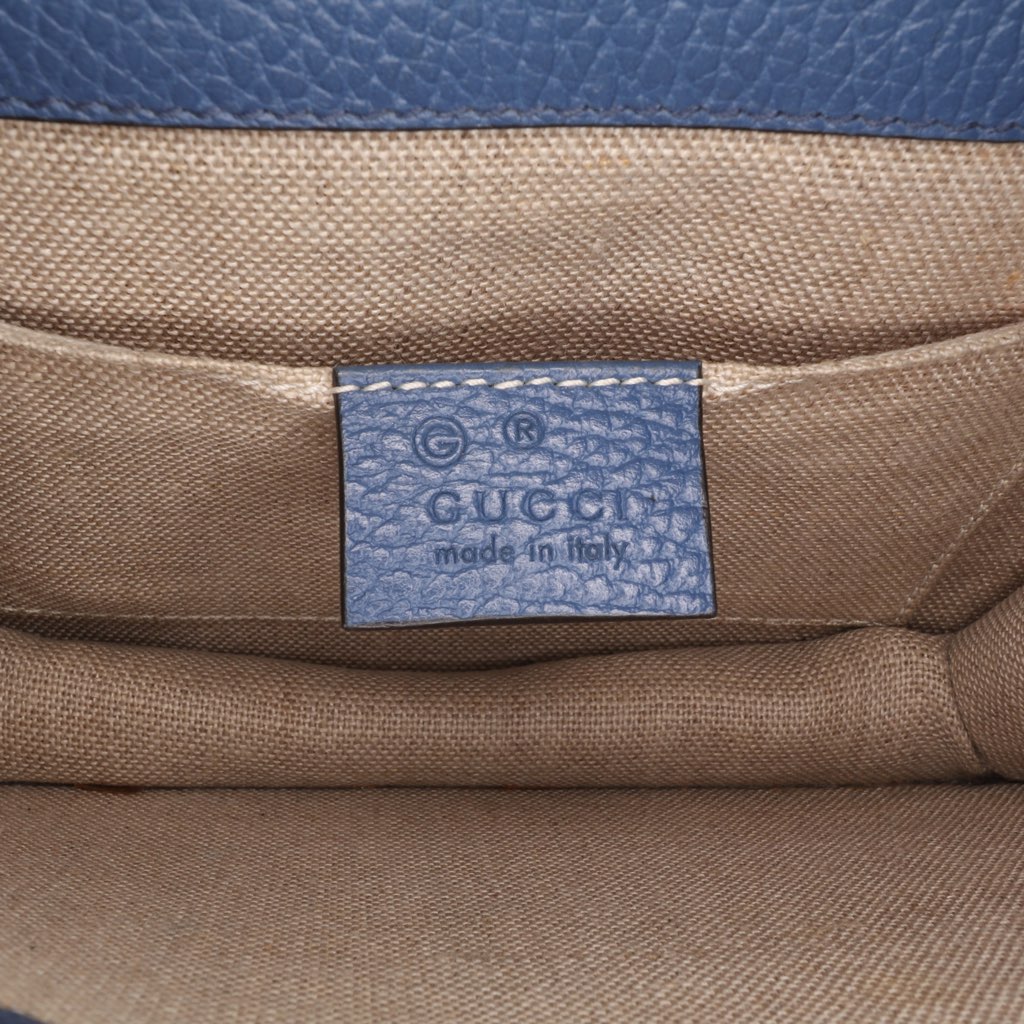 Gucci Small Dollar Calfskin Interlocking G Crossbody - Side view