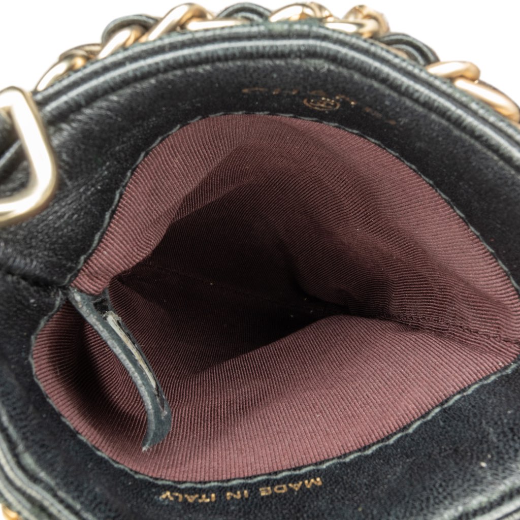 Chanel Lambskin Tech Me Out Clutch With Chain - 5