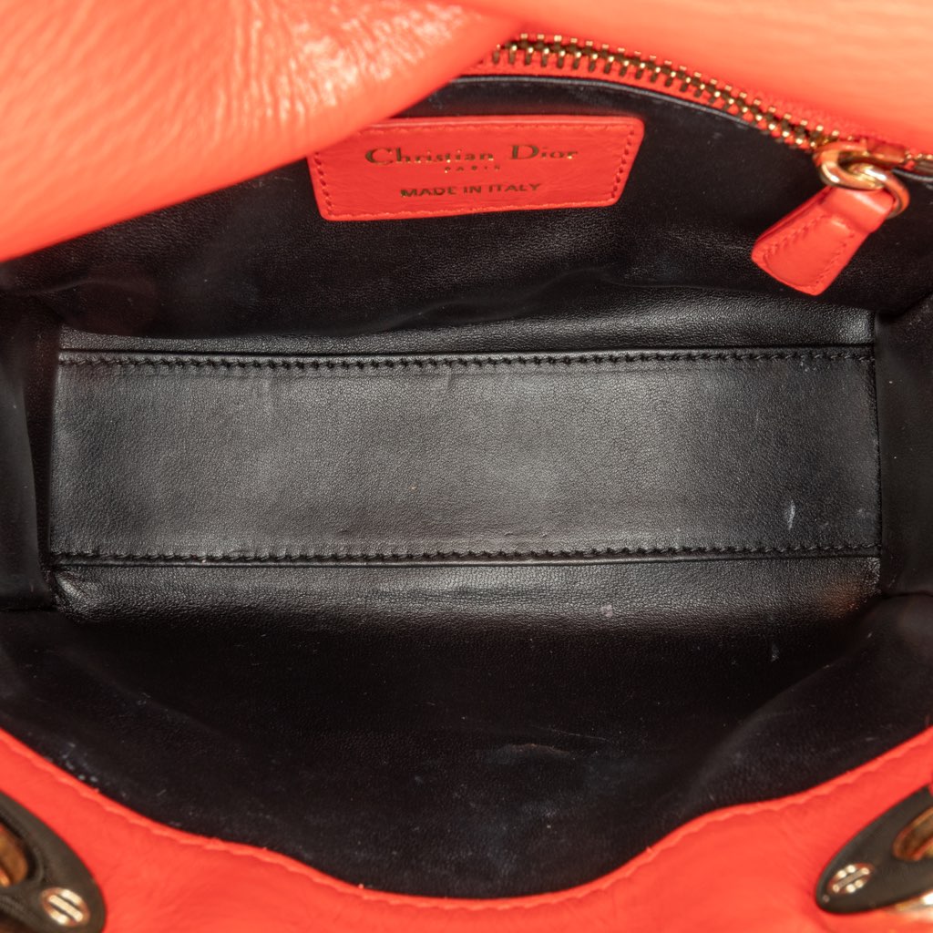 Dior Mini Calfskin Sequin Embellished Lady Dior - 5