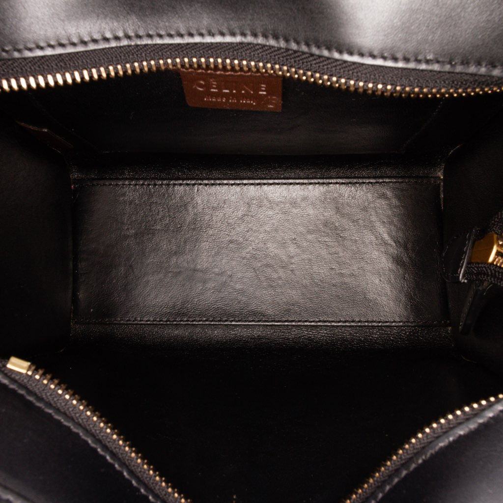 Celine Nano Tricolor Leather Luggage Tote - 4